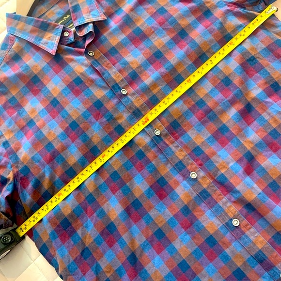 Mossimo Dutti Men’s finest fabric shirt - blue and purple - Picture 4 of 4